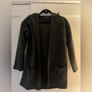 Hooded Sweater Jacket